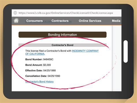 ca contractors license check