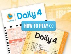 ca daily 4 lottery results
