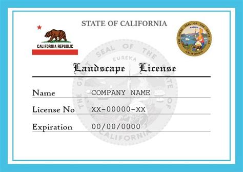 ca landscape license verification