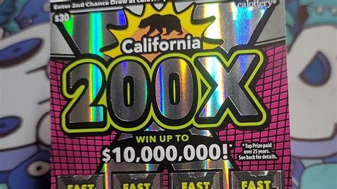 ca scratchers 2nd chance