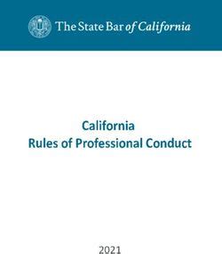 ca state bar rules of professional conduct