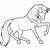caballo coloring page