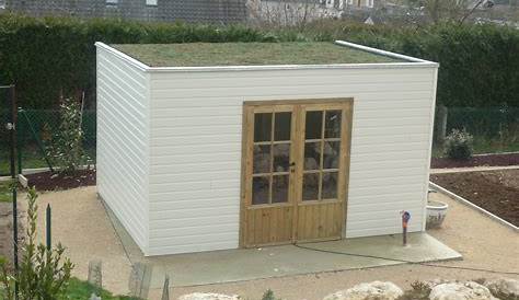 Cabane de jardin bois toit plat Veranda et abri jardin