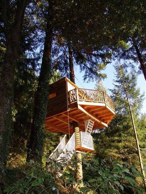 Cabanes als Arbres Girona, Spain A completely... Tree house, Cool