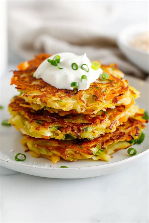 Cabbage and corn fritters