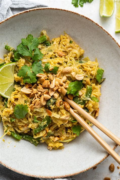 Cabbage Chicken Pad Thai