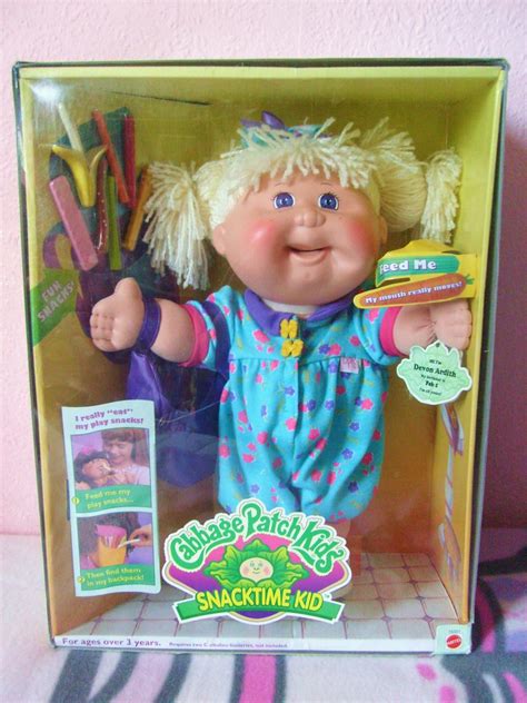 Cabbage Patch Doll Eats Food