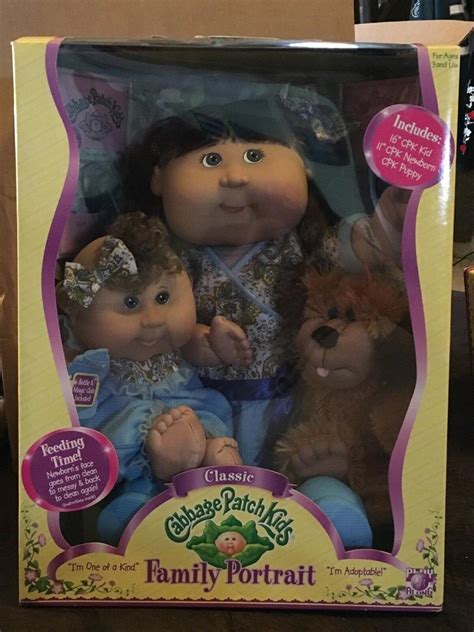 Cabbage Patch Family Portrait
