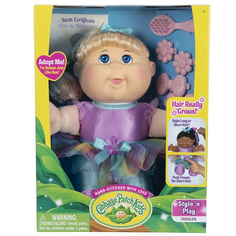 cabbage patch kids with growing hair
