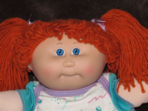 cabbage patch kids with red hair