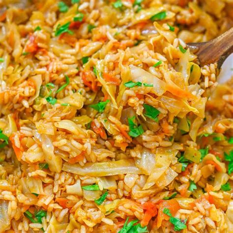 Spiced Cabbage Rice Recipe by Archana's Kitchen
