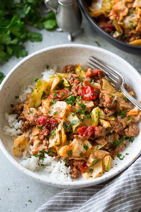 Egg Roll Bowls Recipe with Chicken and Cabbage How to Make Egg Roll
