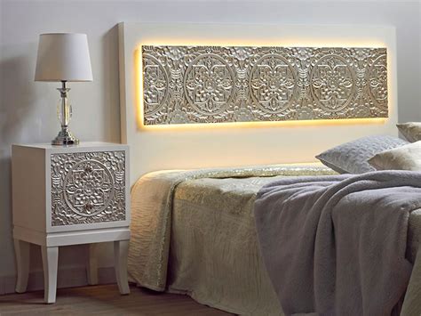 Cabecero Etnico Blanco