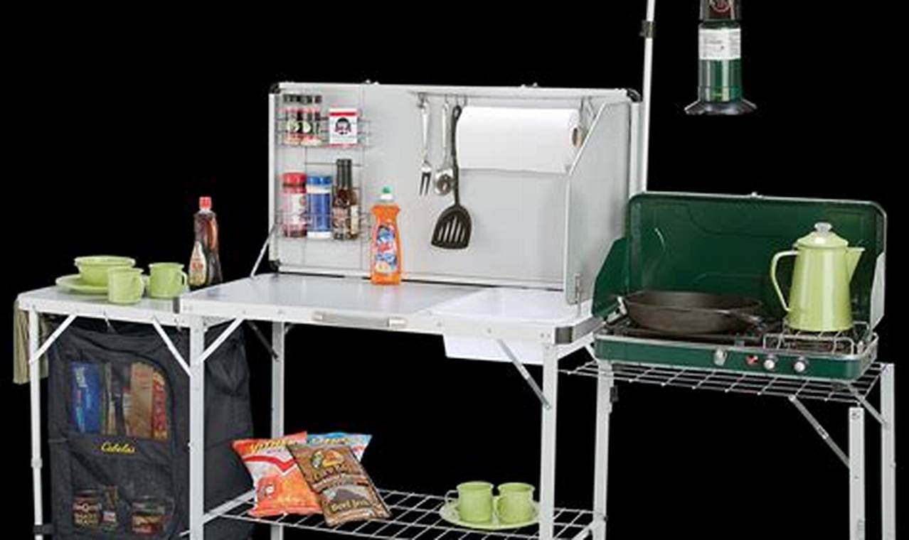 Cabela's Deluxe Camper's Kitchen: The Ultimate Outdoor Cooking Experience