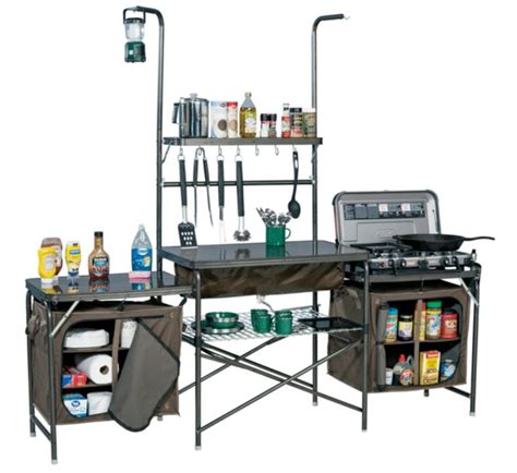 cabela's camp kitchen with sink