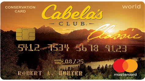 cabelas credit card login customer service