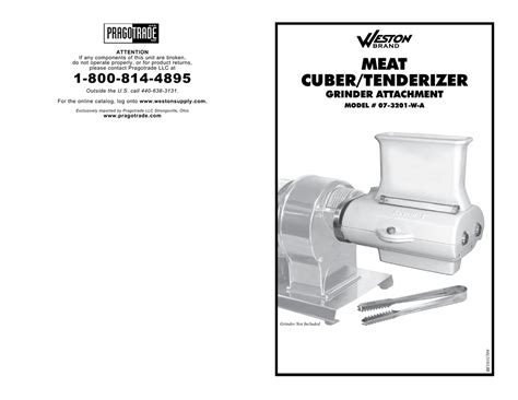 Cabelas Grinder Instructions