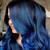cabello color azul