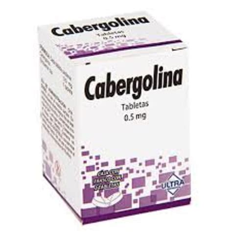 cabergolina precio similares