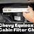 cabin air filter for 2018 chevy equinox