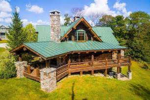 cabin for sale vermont log home