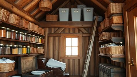 Cabin Organization Ideas