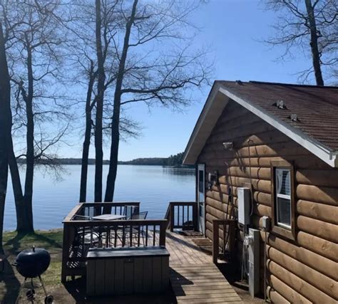 cabin rentals eagle river wi chain of lakes