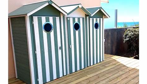 Cabine de plage en bois - Eco Design - Charrier Bois