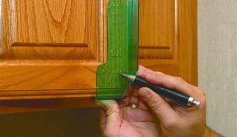 Cabinet Hardware Template Lowes Liberty AlignRight Clear Mounting At