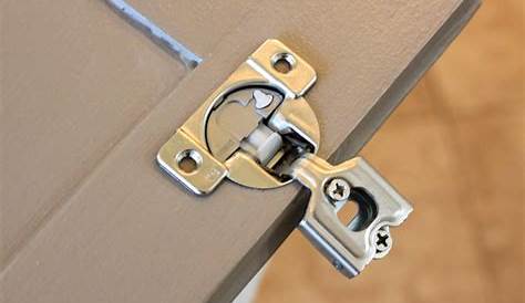 Cabinet Hinges Install Pin On & Hardware
