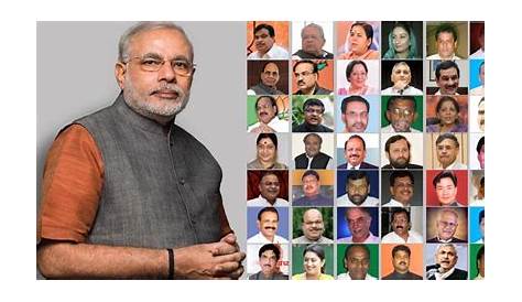 Cabinet Ministers Of India 2018 With Photos n List Pdf In Gujarati Www