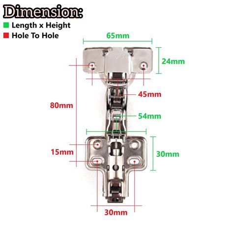 Cabinet Hinge Sizes