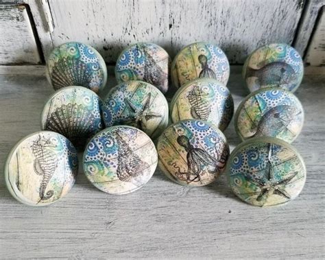 Cabinet Knobs Sea Life