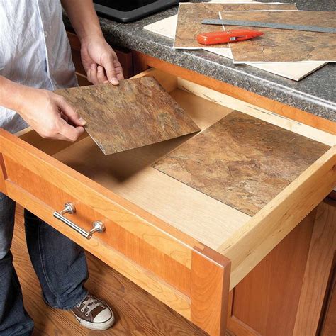 Cabinet Lining Ideas