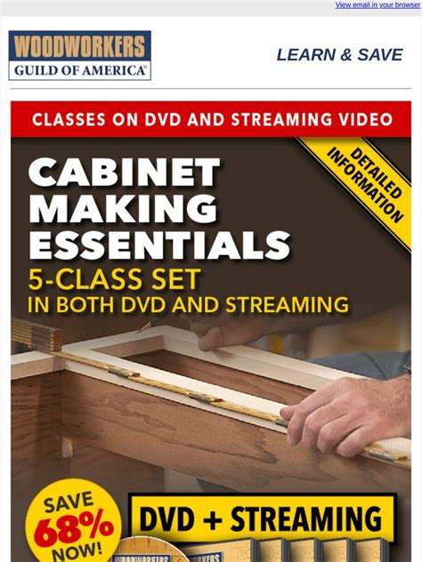 Cabinet Making Classes Orlando