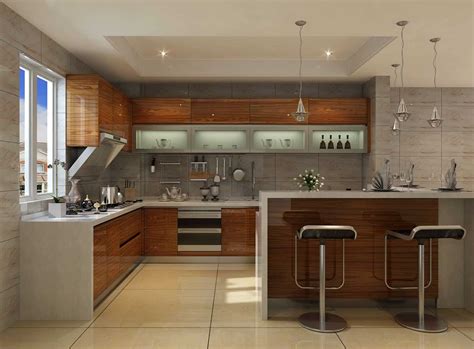 cabinet of kitchen modern