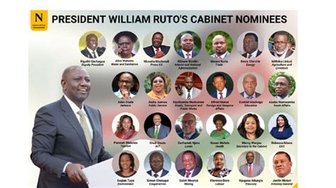 cabinet secretaries in kenya 2023