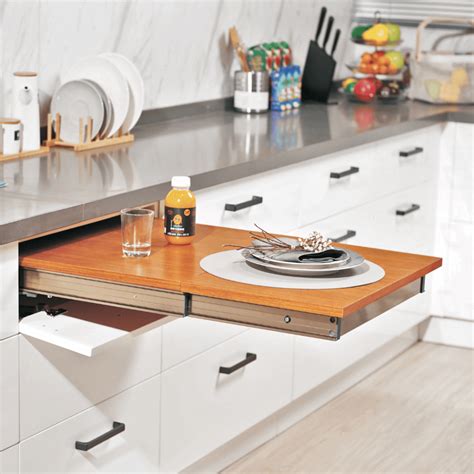 Efficient and Versatile: Discover the Benefits of a Cabinet with Pull Out Table!