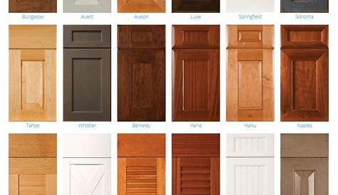Cabinetry Door Styles Casual Contemporary Kitchen Design, Shaker Style