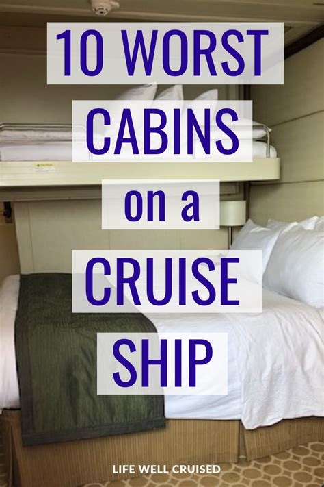 6 Cruise Ship Cabins to Avoid Cruises