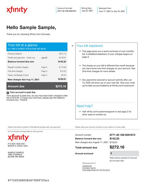 Cable Bill Template: Simplify Your Billing Process