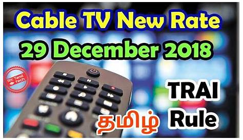 Cable Tv Channel Price List 2019 In Tamil Nadu Free s And DTH New