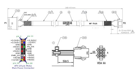 Cable Assembly Drawing Standards