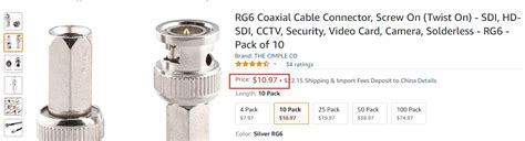 Cable Connector Hsn Code