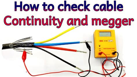 Cable Continuity Test Procedure