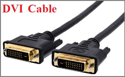 Cable Dvi Vga Difference