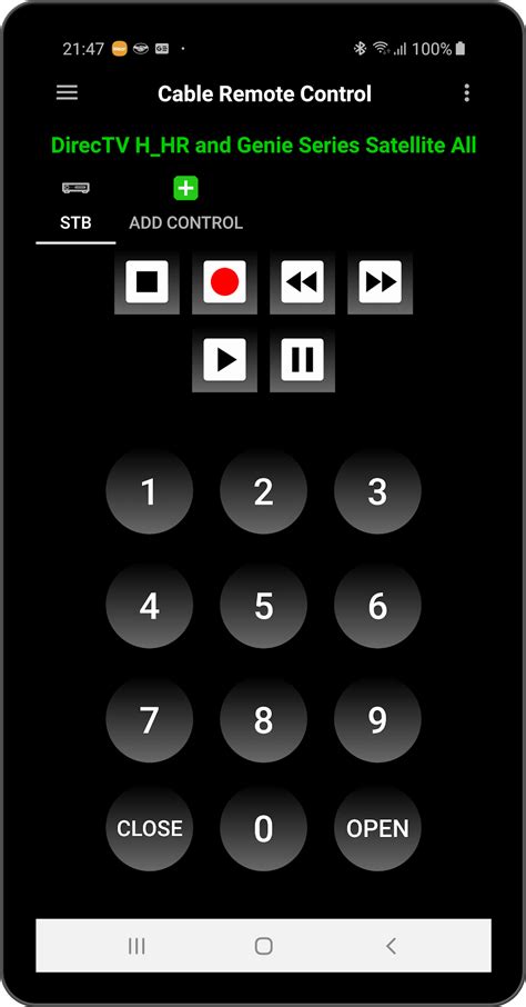 Cable Remote App
