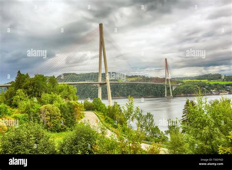 Cable Stayed Bridge Norway