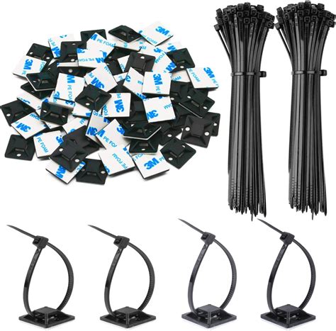 Cable Ties With Adhesive