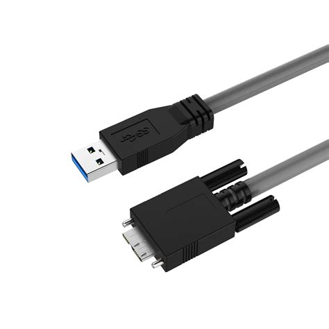 Cable Usb 3.0 Micro B Screw Lock/A